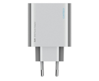 Cuktech Ładowarka sieciowa 65W GaN 2xUSB-C 1xUSB-A - szara - 1487974 - zdjęcie 3